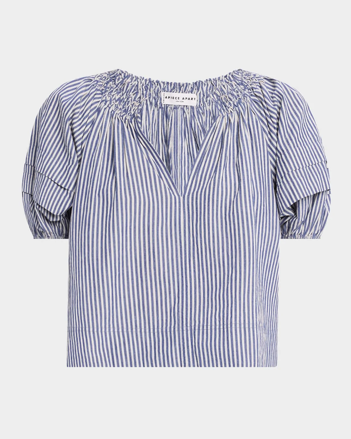 Caminitas Striped Puff-Sleeve Top - 1