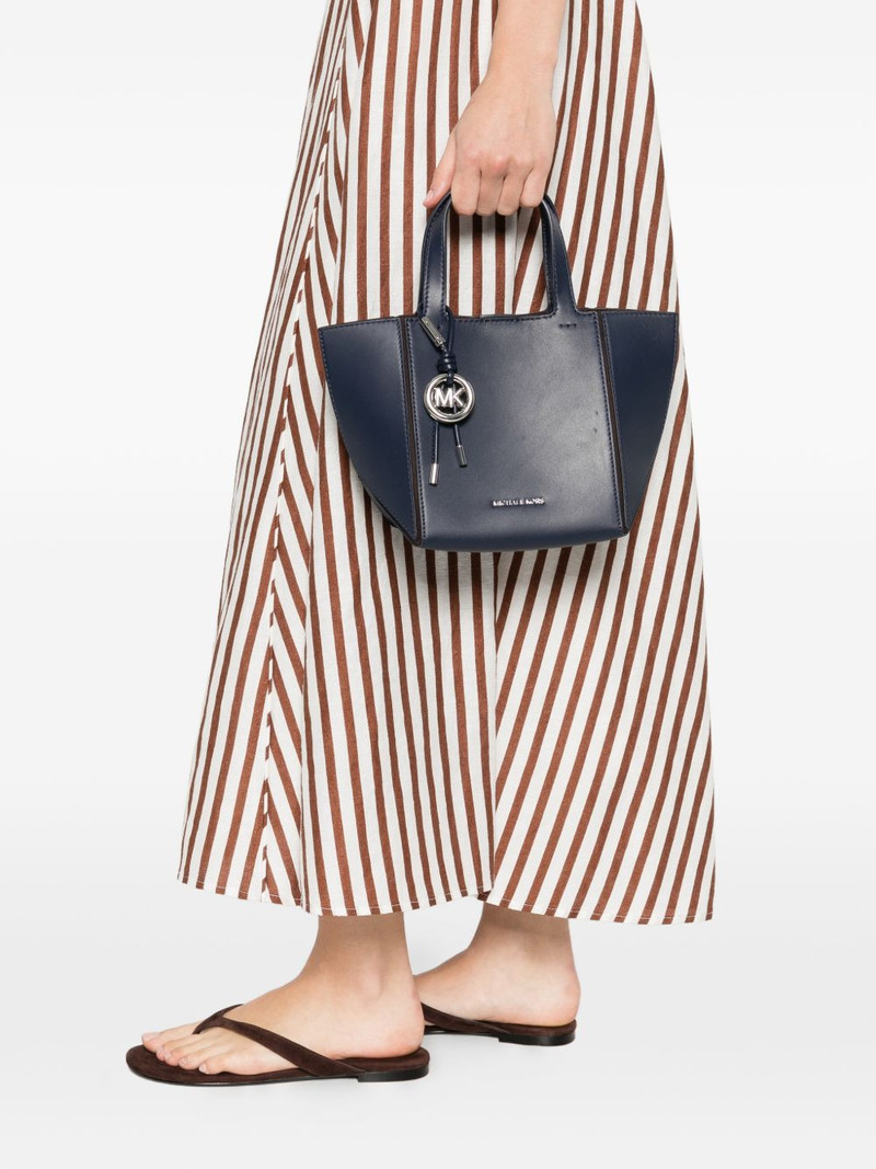 MICHAEL KORS logo-charm tote bag outlook