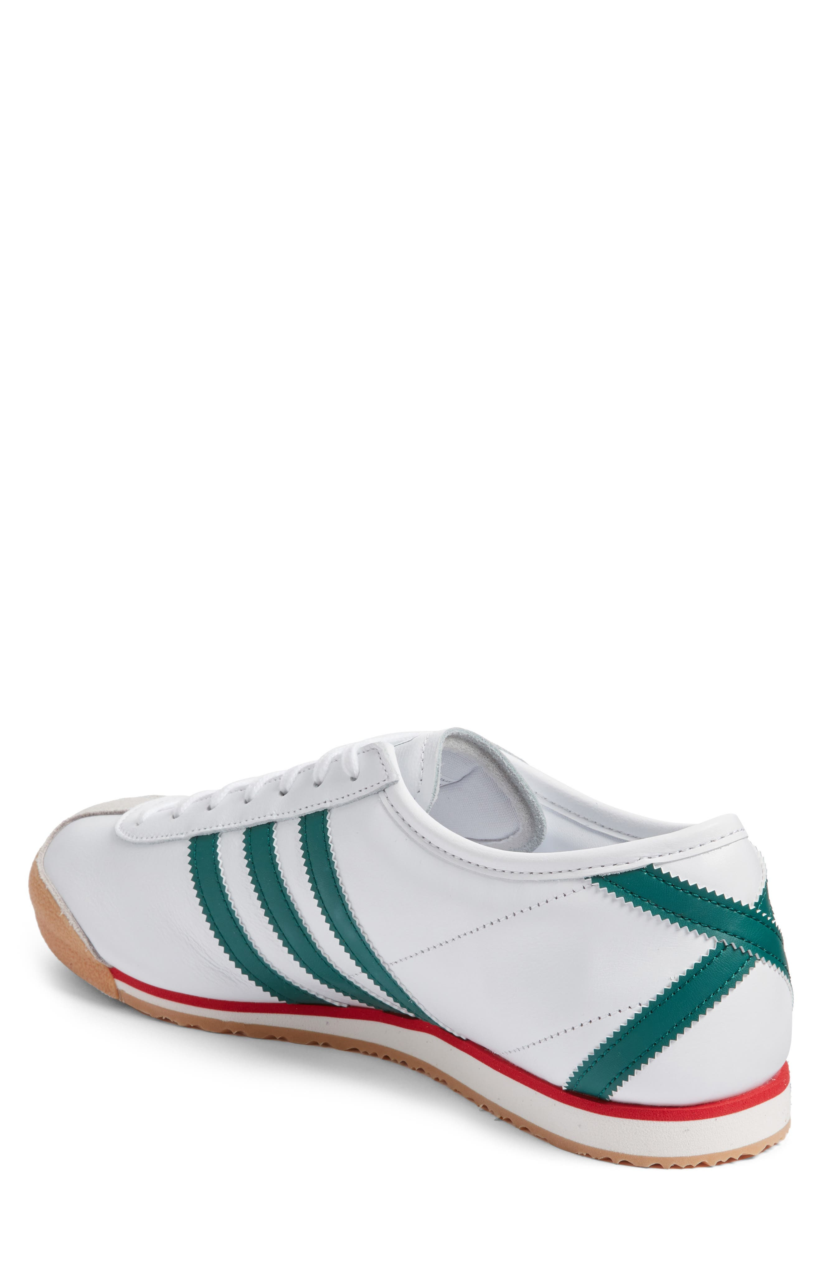 adidas Italia 70s Shoe in White/Collegiate Green/Gum at Nordstrom - 2