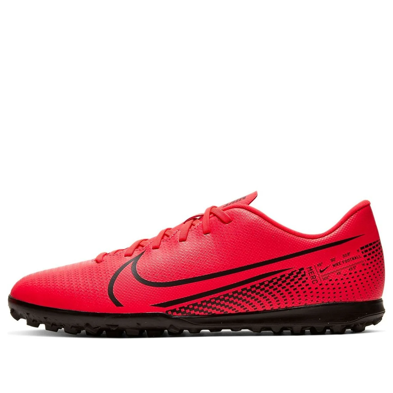 Nike Mercurial 증기 13 클럽 낮 최고 축구 신발 빨강/검정 AT7999-606 - 1