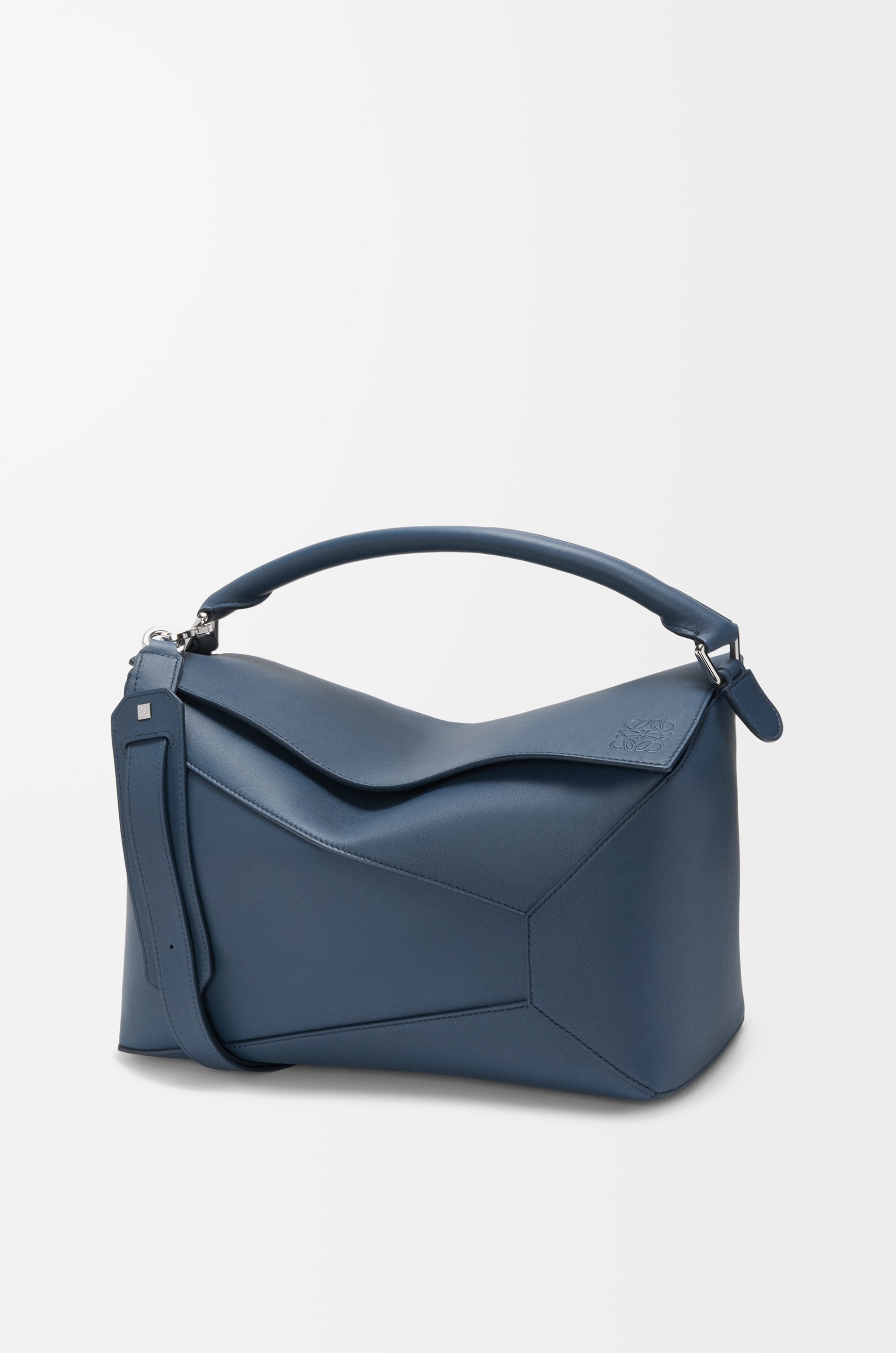 Large Puzzle Edge bag in classic calfskin - 1