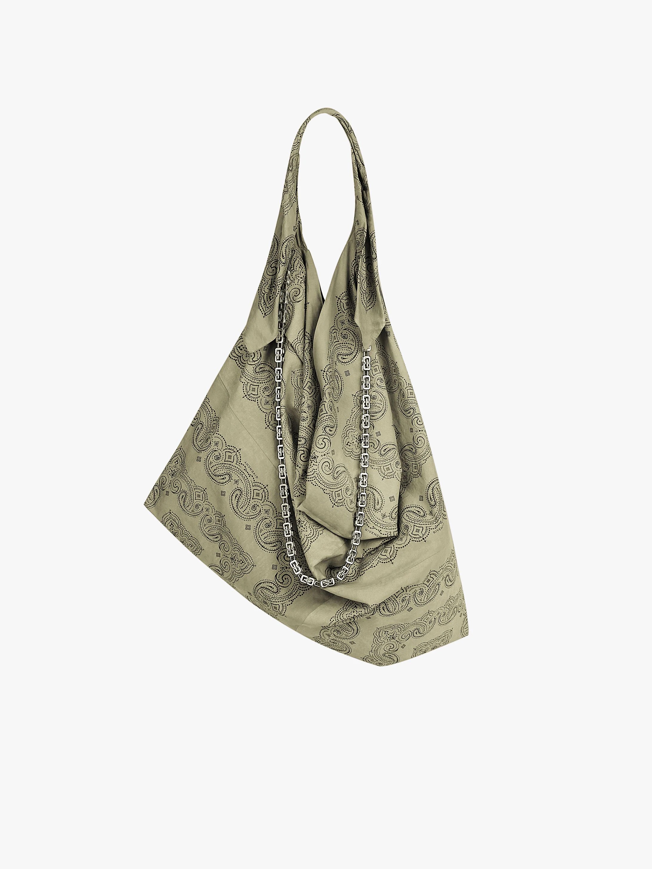 BANDANA BAG IN PRINTED COTTON - 2