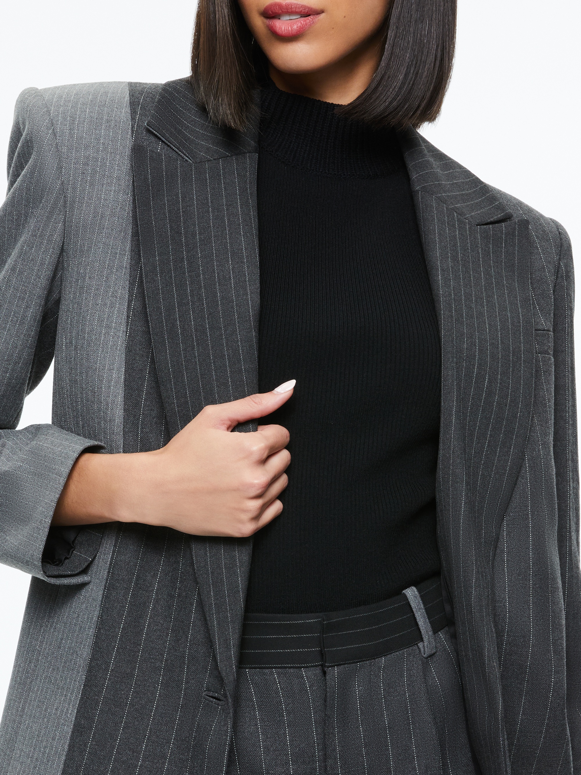 COLLEY NOTCH COLLAR BLAZER - 5