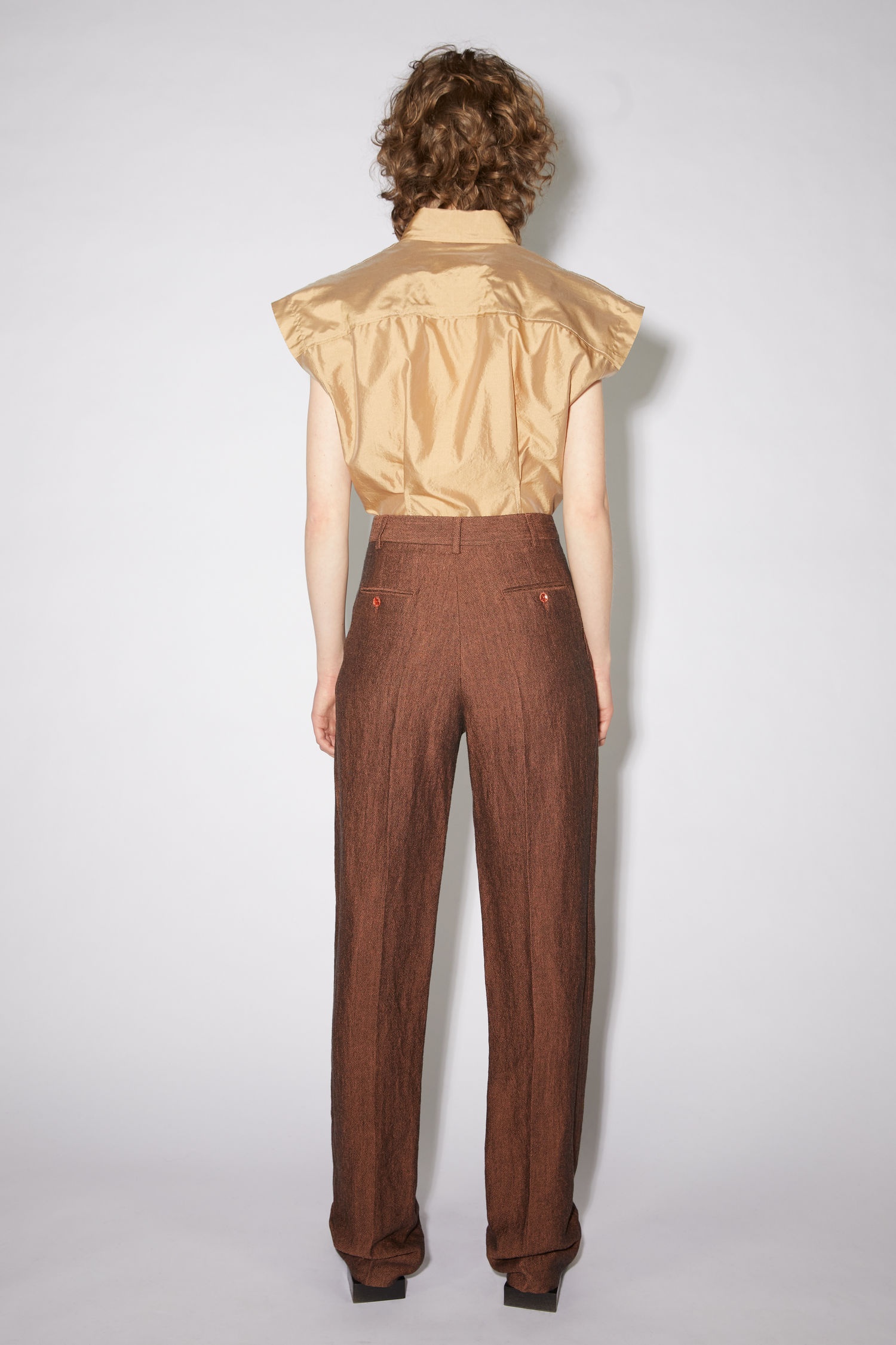 Suit trousers - Peach orange - 3