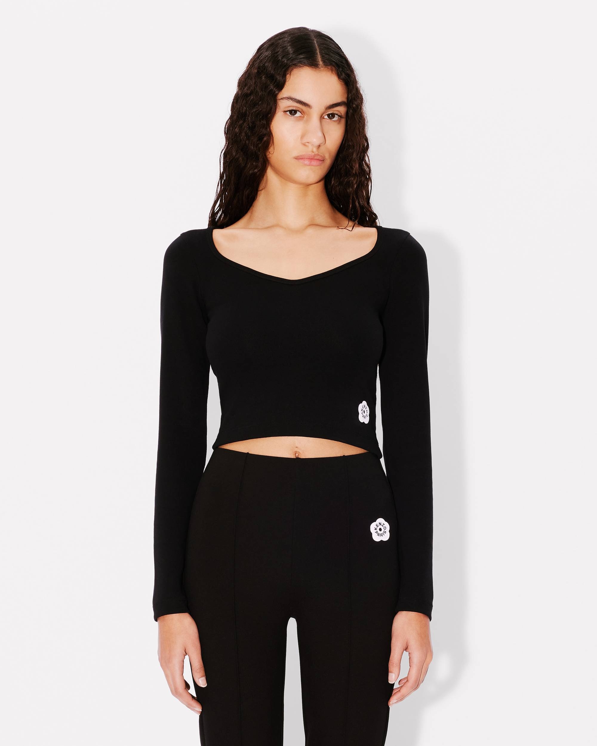 'Boke Flower 2.0' long sleeves T-shirt - 3