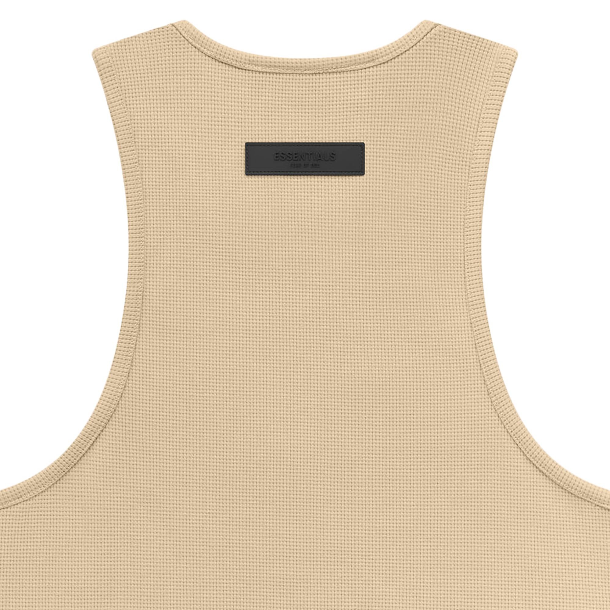 Fear of God Essentials Waffle Tank 'Sand' - 2