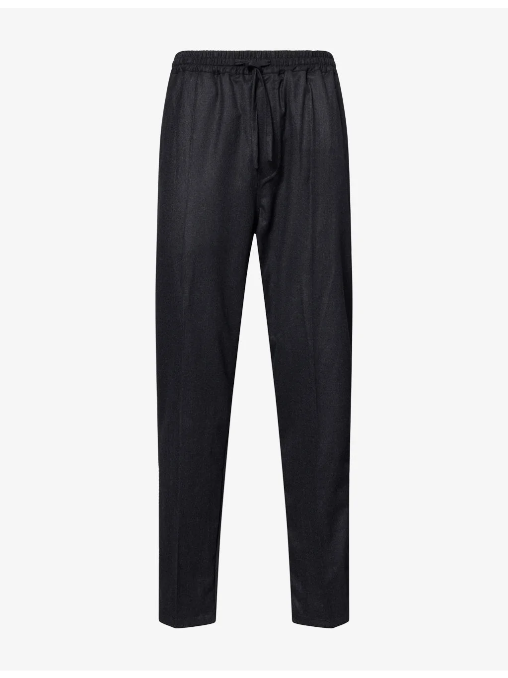Selly Drawstring Cotton-Silk Trousers - 1