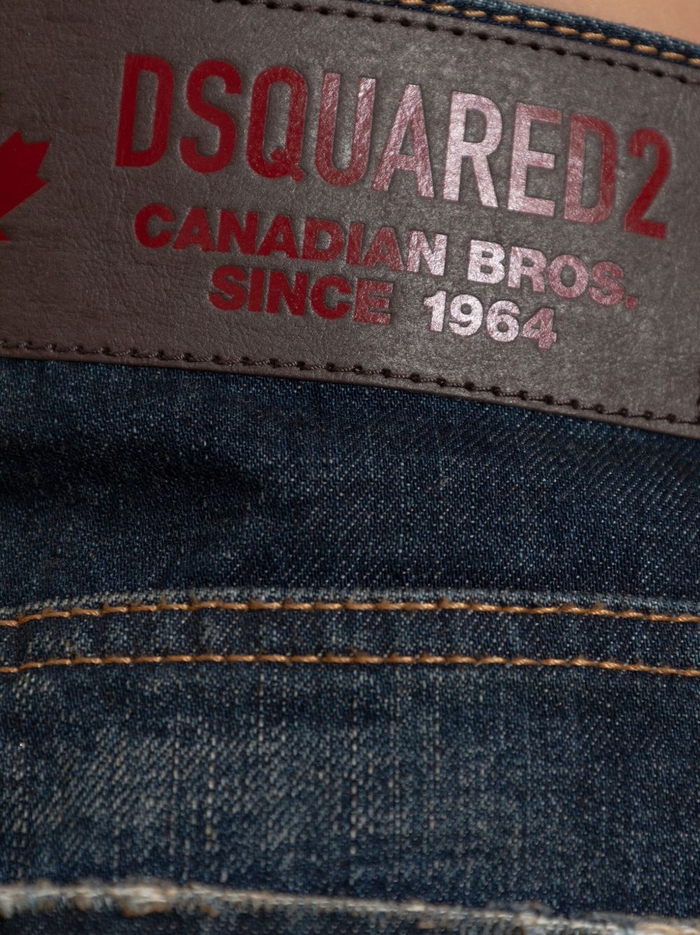 faded-knee jeans - 5