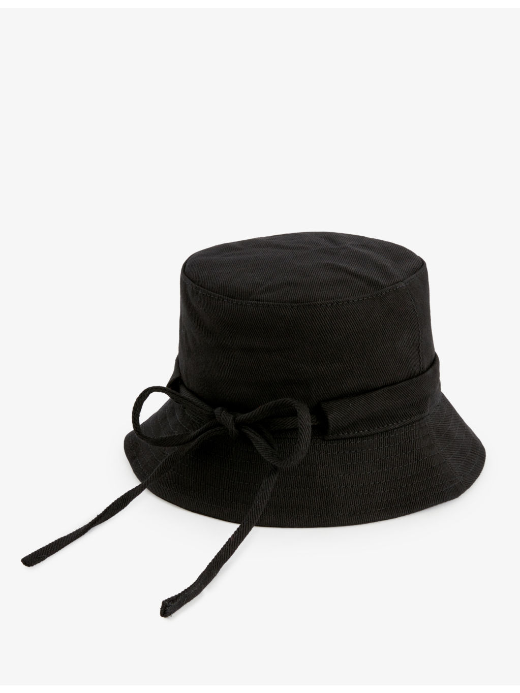 Le Bob Gadjo brand-plaque cotton bucket hat - 3