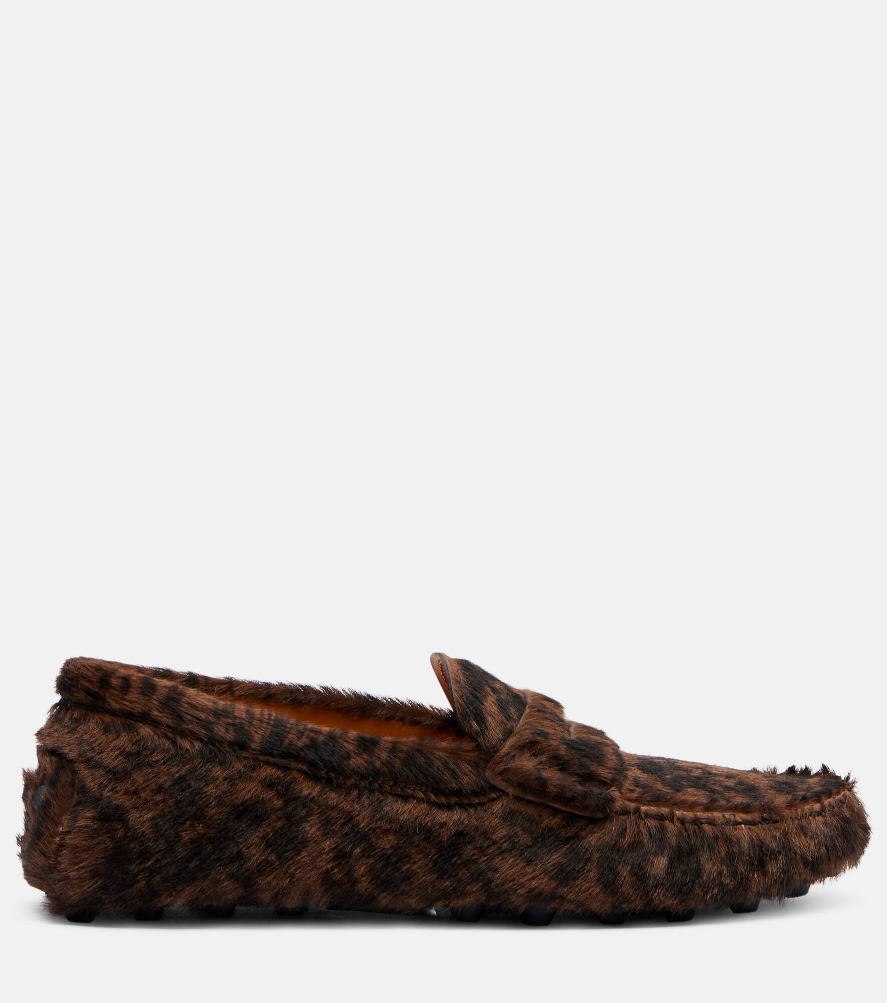 Gommino calf hair driving shoes - 4