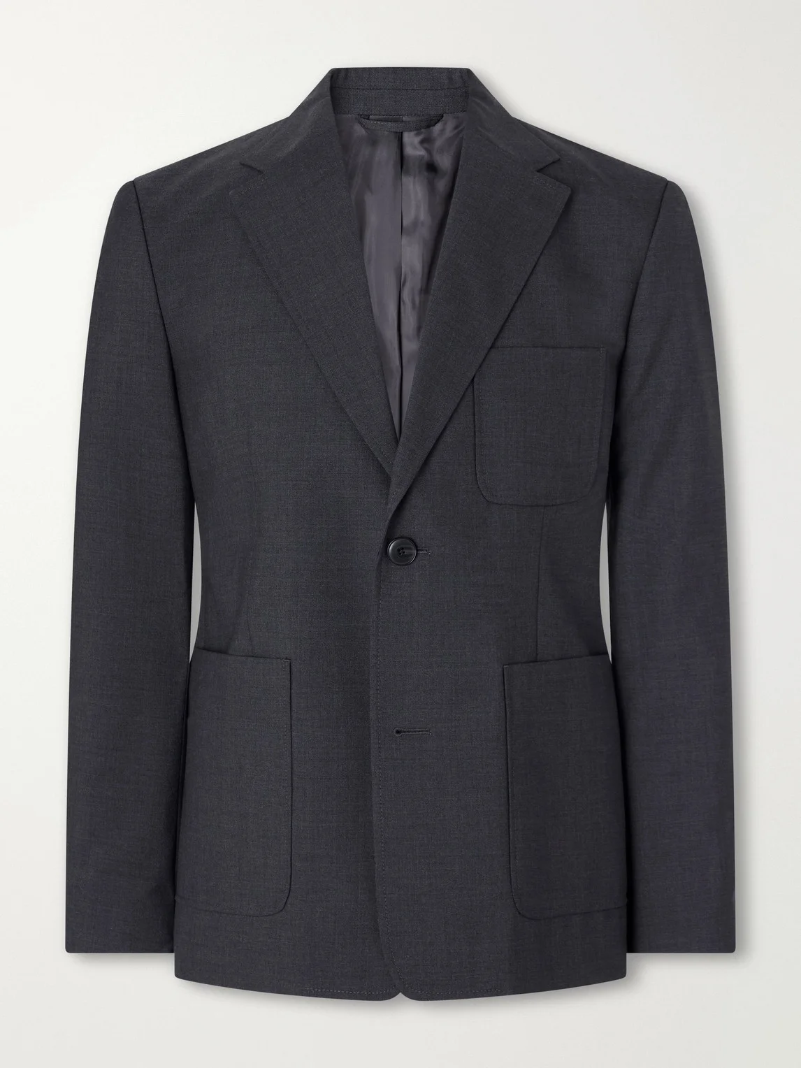 Patch Wool-Twill Blazer - 1