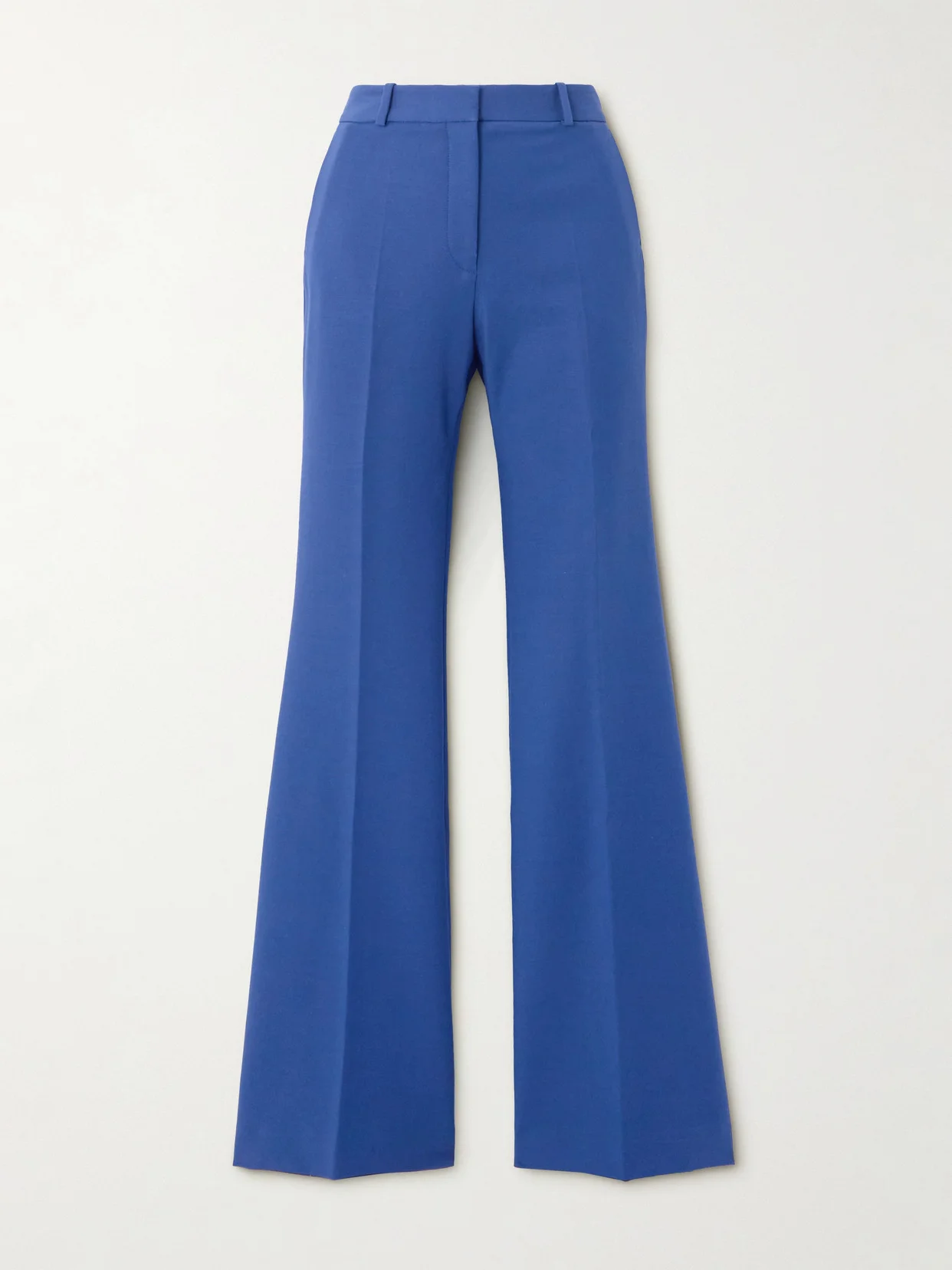 Cotton-blend Straight-leg Pants - 1