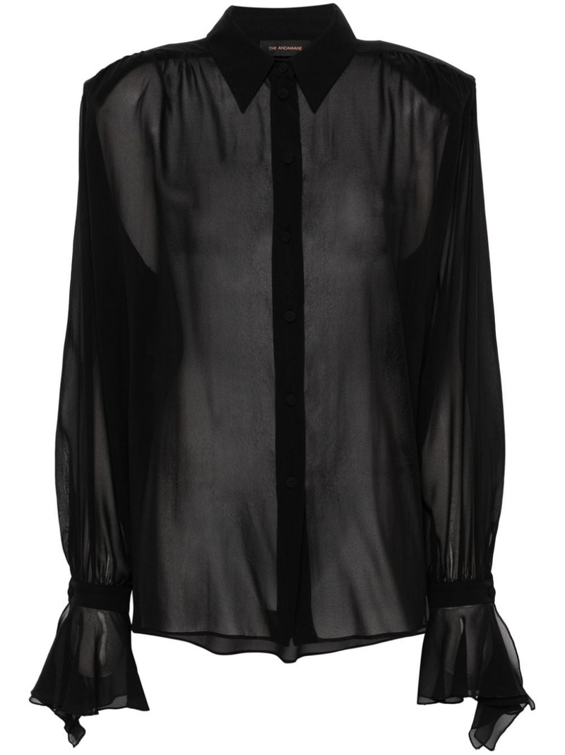 chiffon silk shirt 1