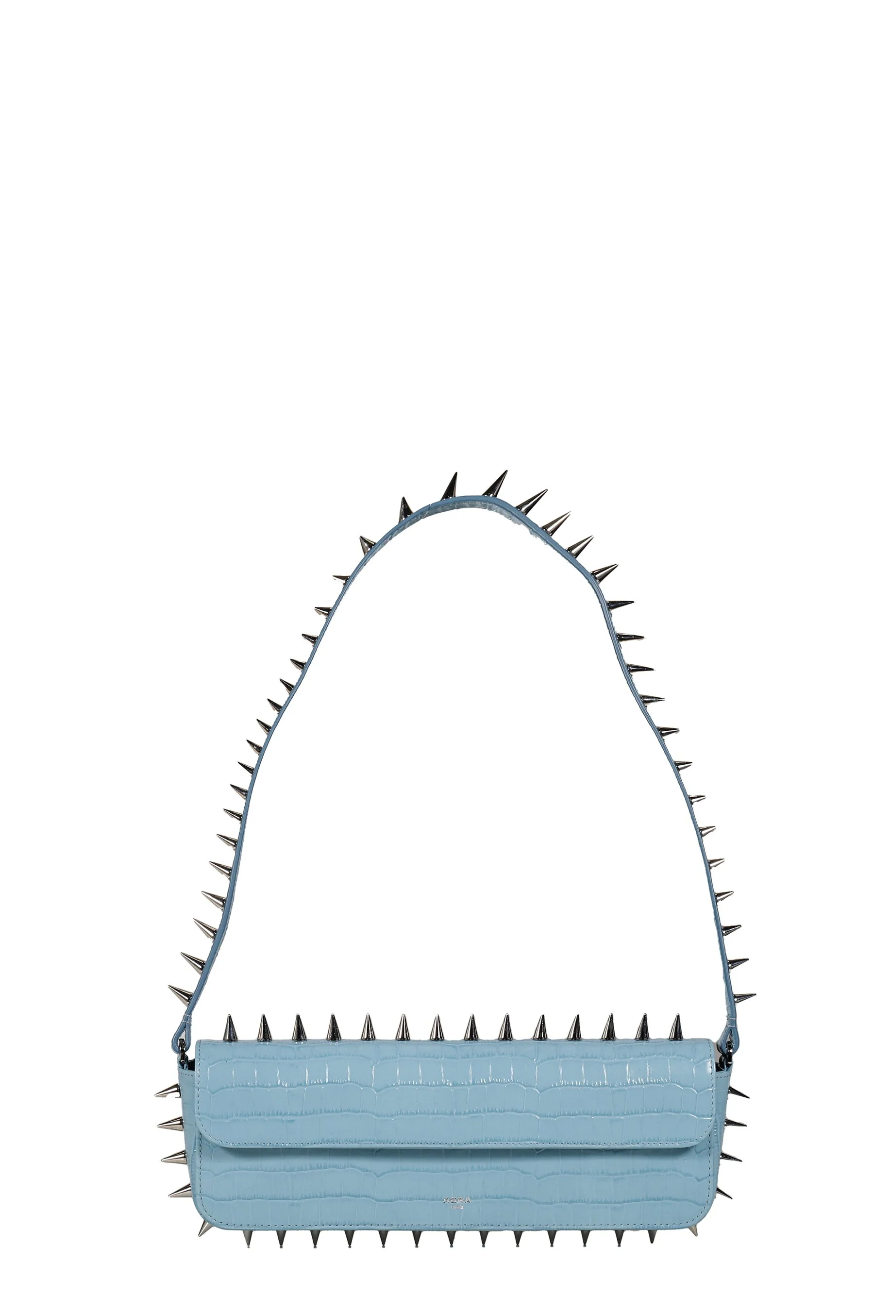 SPIKE BAGUETTE / BLU CROCCO - 1