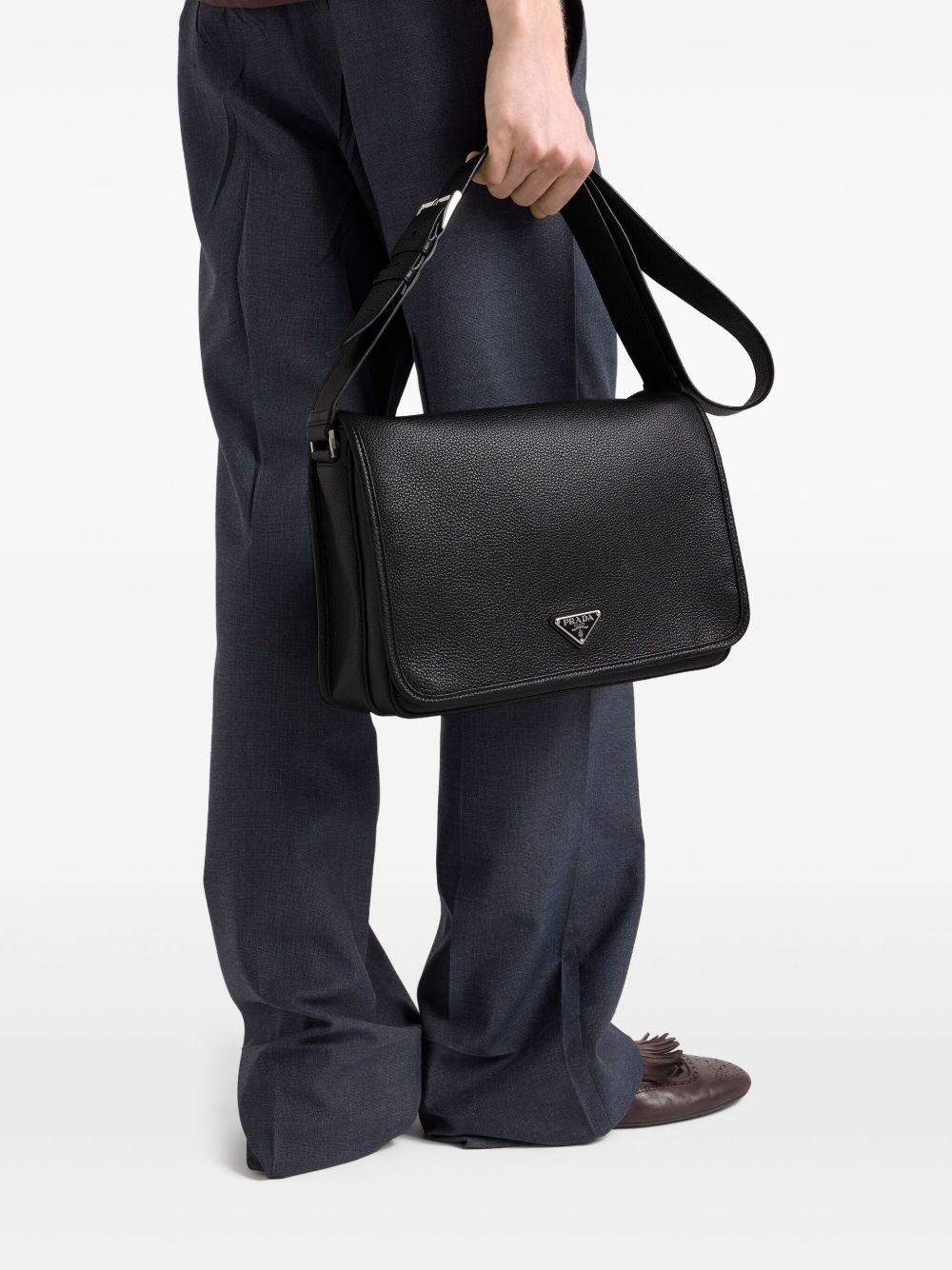 structured messenger bag - 2