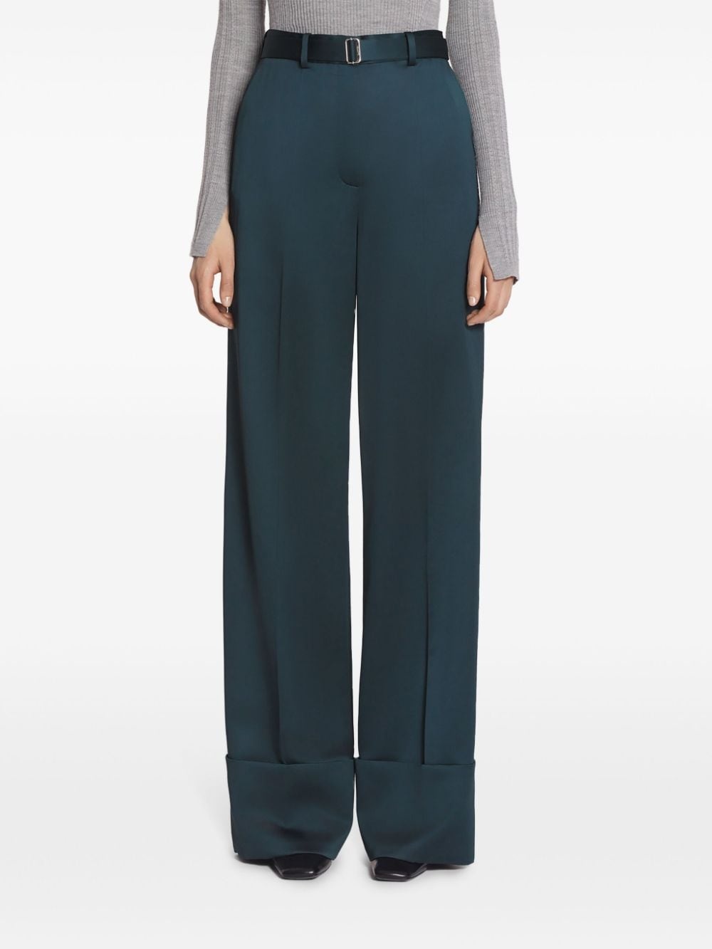belted trousers - 3