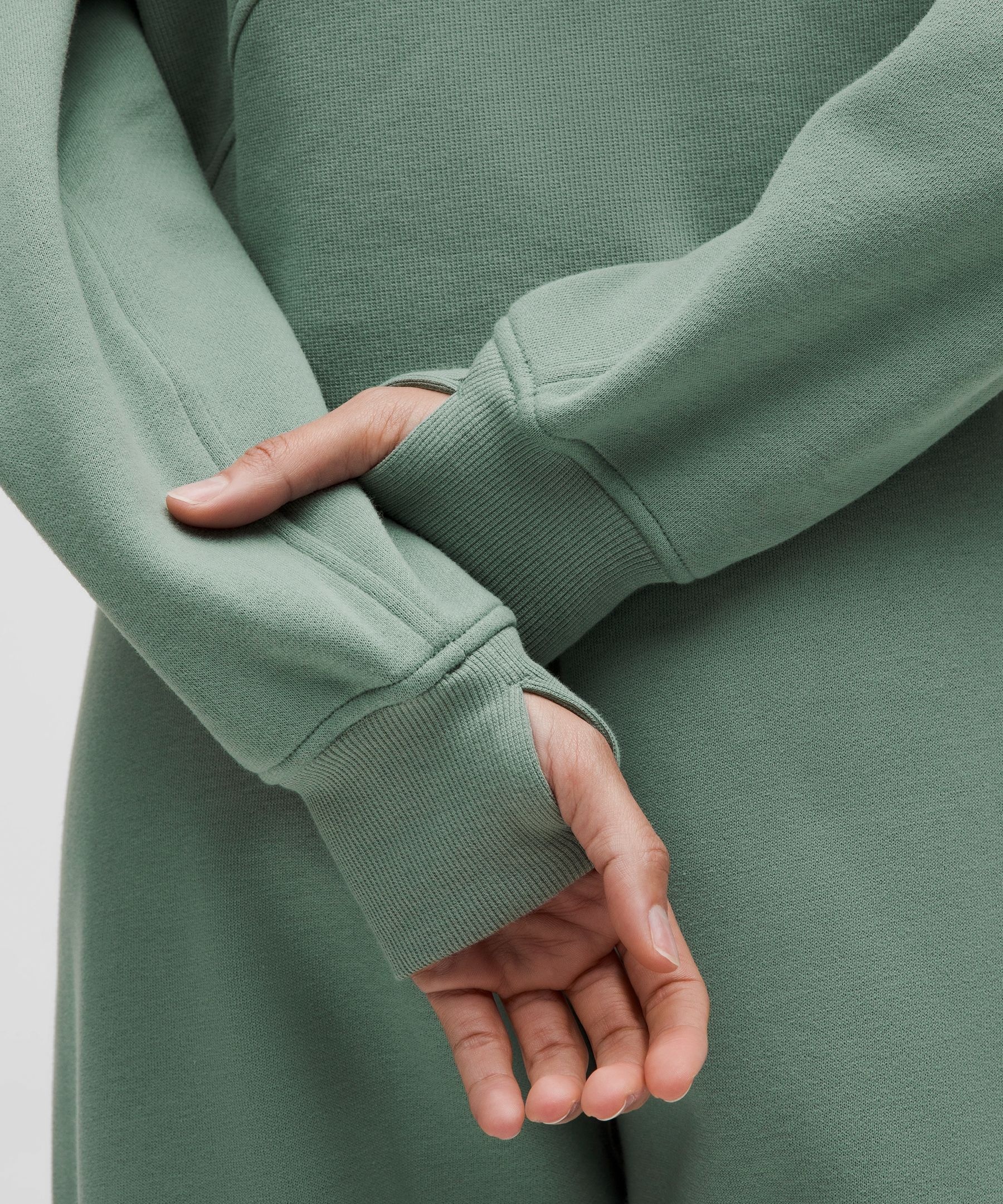 Scuba Oversized Half-Zip Hoodie - 6