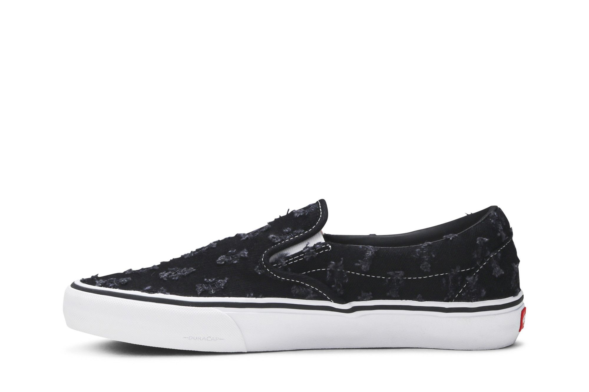 Supreme x Slip-On 'Black Hole Punch Denim' - 3