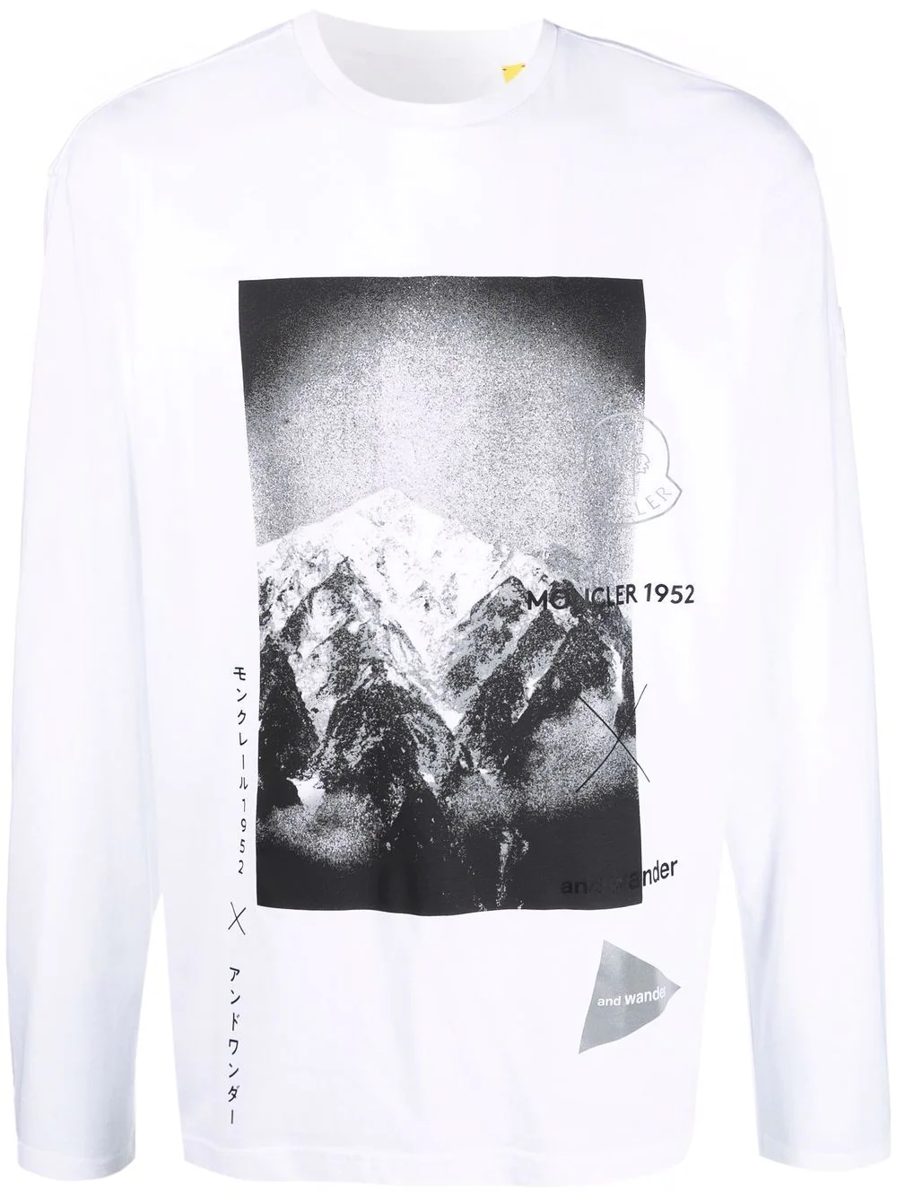 x and Wander 2 Moncler 1952 long-sleeve T-shirt - 1