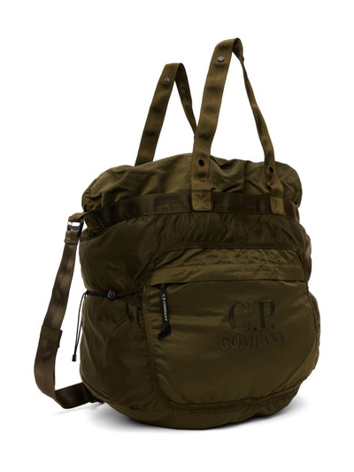 C.P. Company Khaki Nylon B Crossbody Messenger Bag outlook