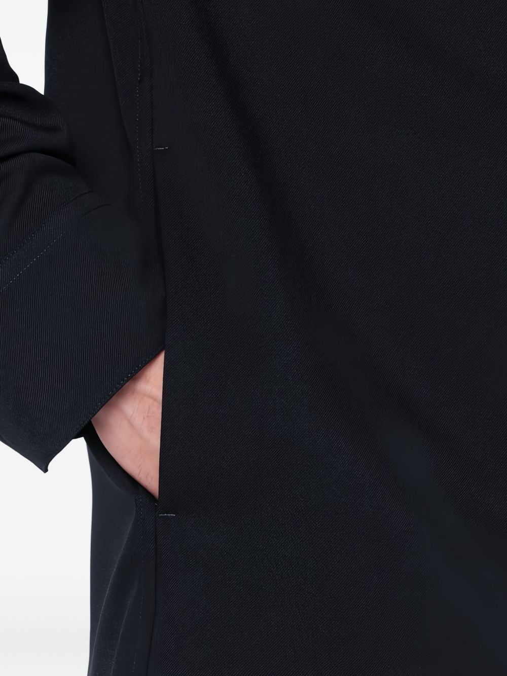 zip-fastening shirt jacket - 4