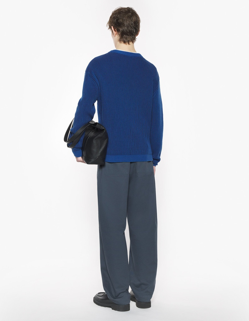 MAISON KITSUNE HANDWRITING RIBBED COMFORT JUMPER 5