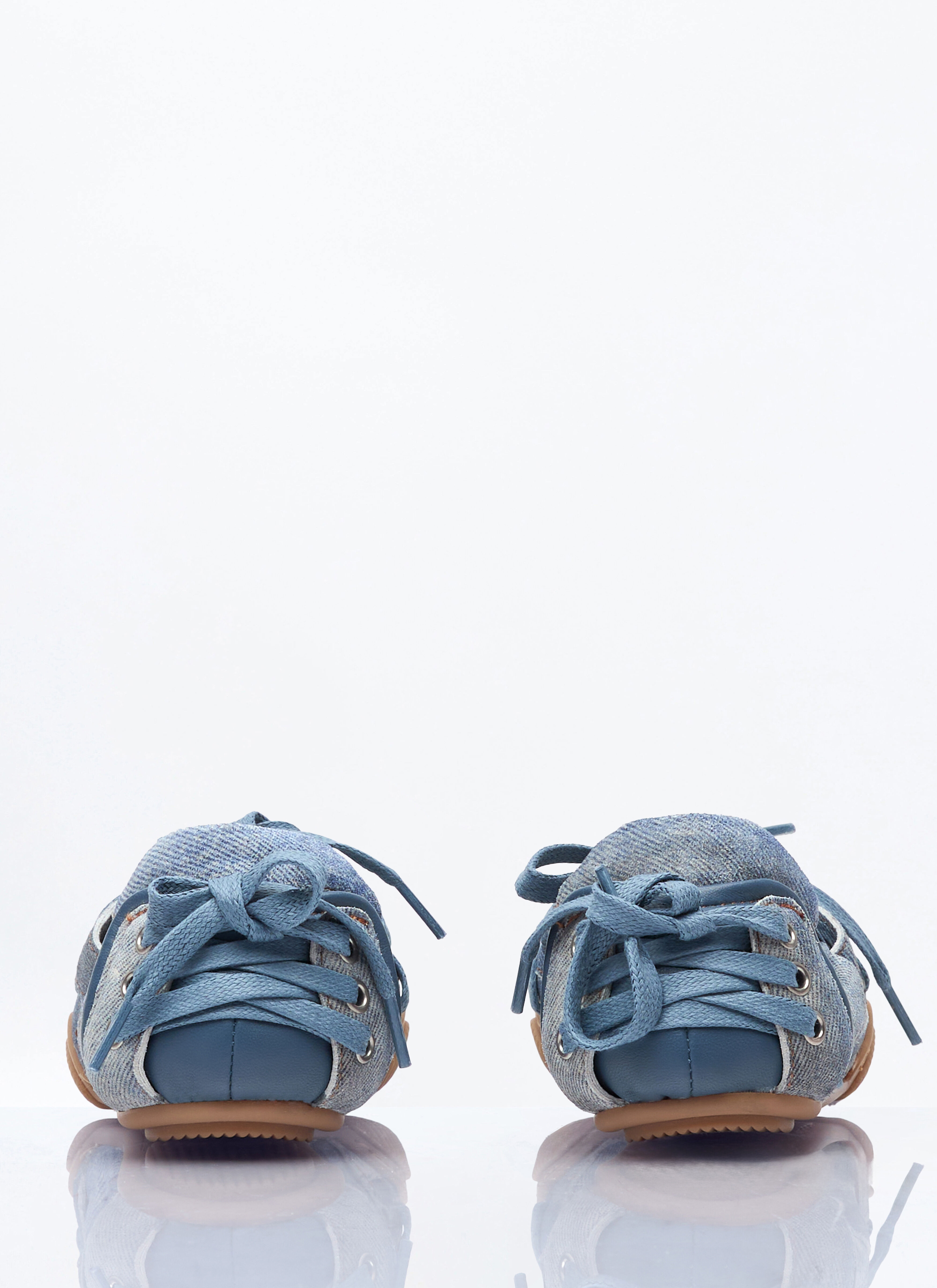 Lace-Up Leather Shoes - 5