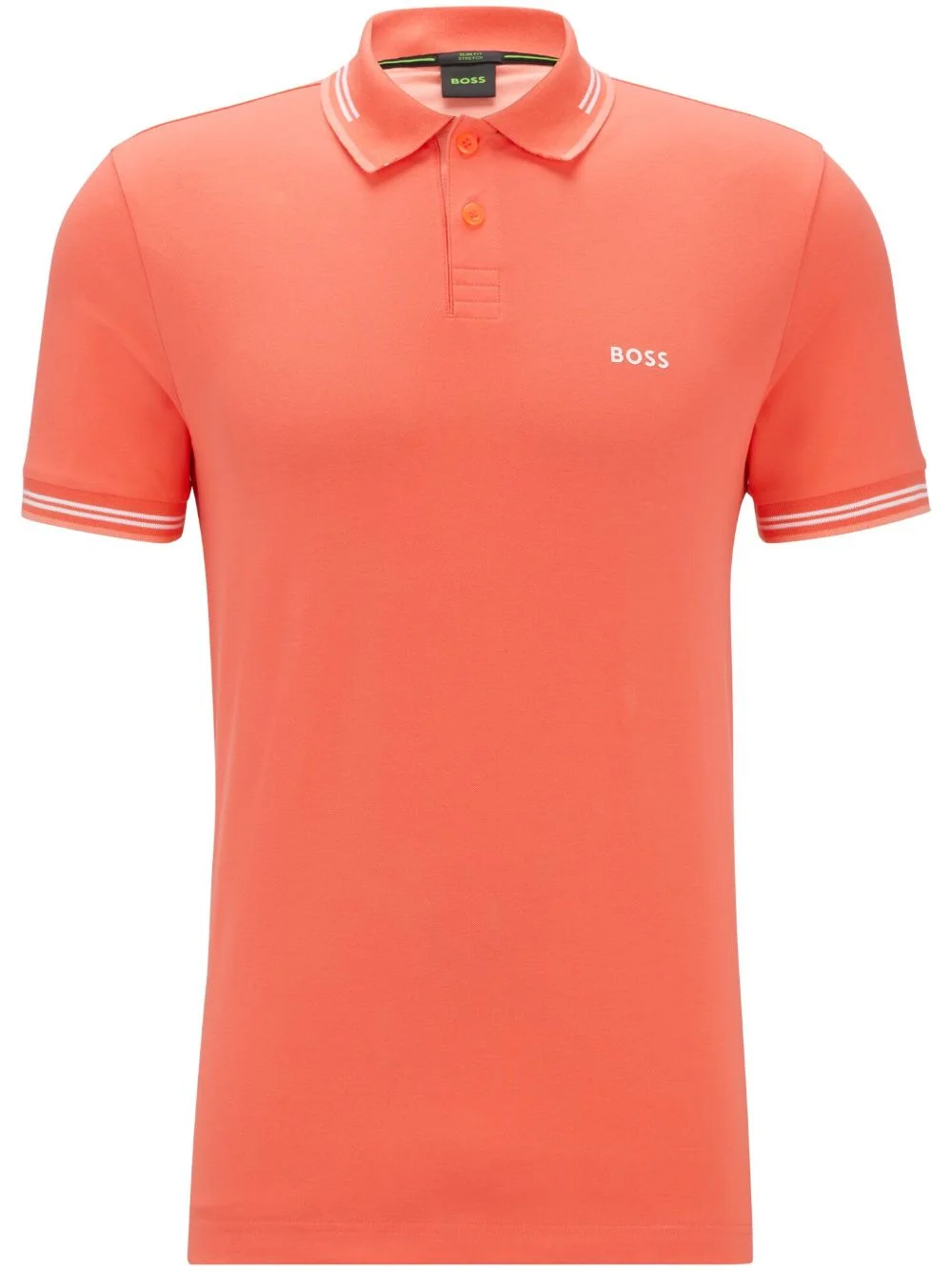 logo-print polo shirt - 1