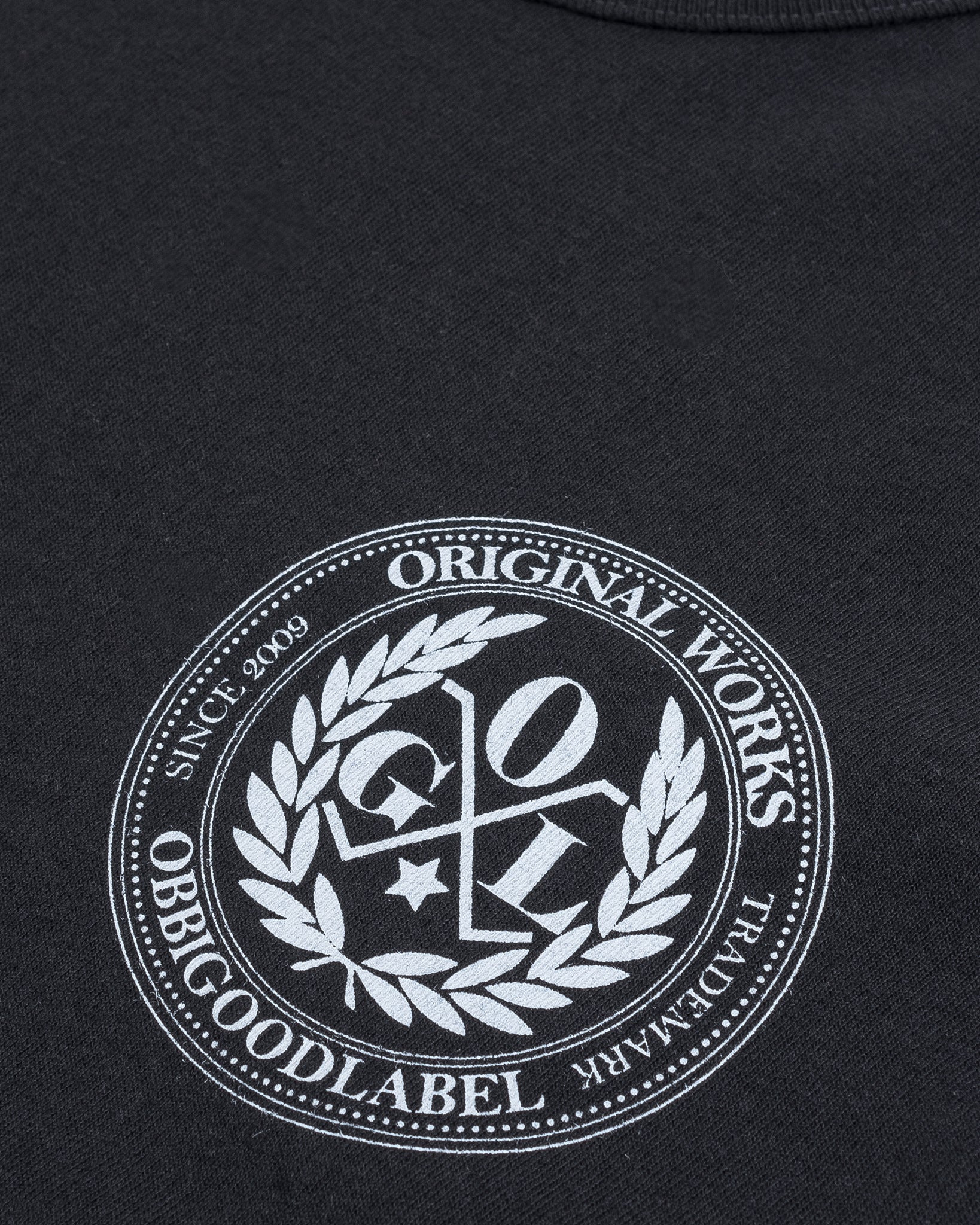 OGL-TEE-LOT20-FMT-CHA OGL 6.2oz Ringspun T-shirt - Silkscreen Printed 'Fly Me To The Moon' - Charcoa - 8