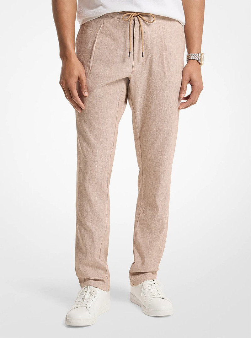 Linen Blend Pants 1