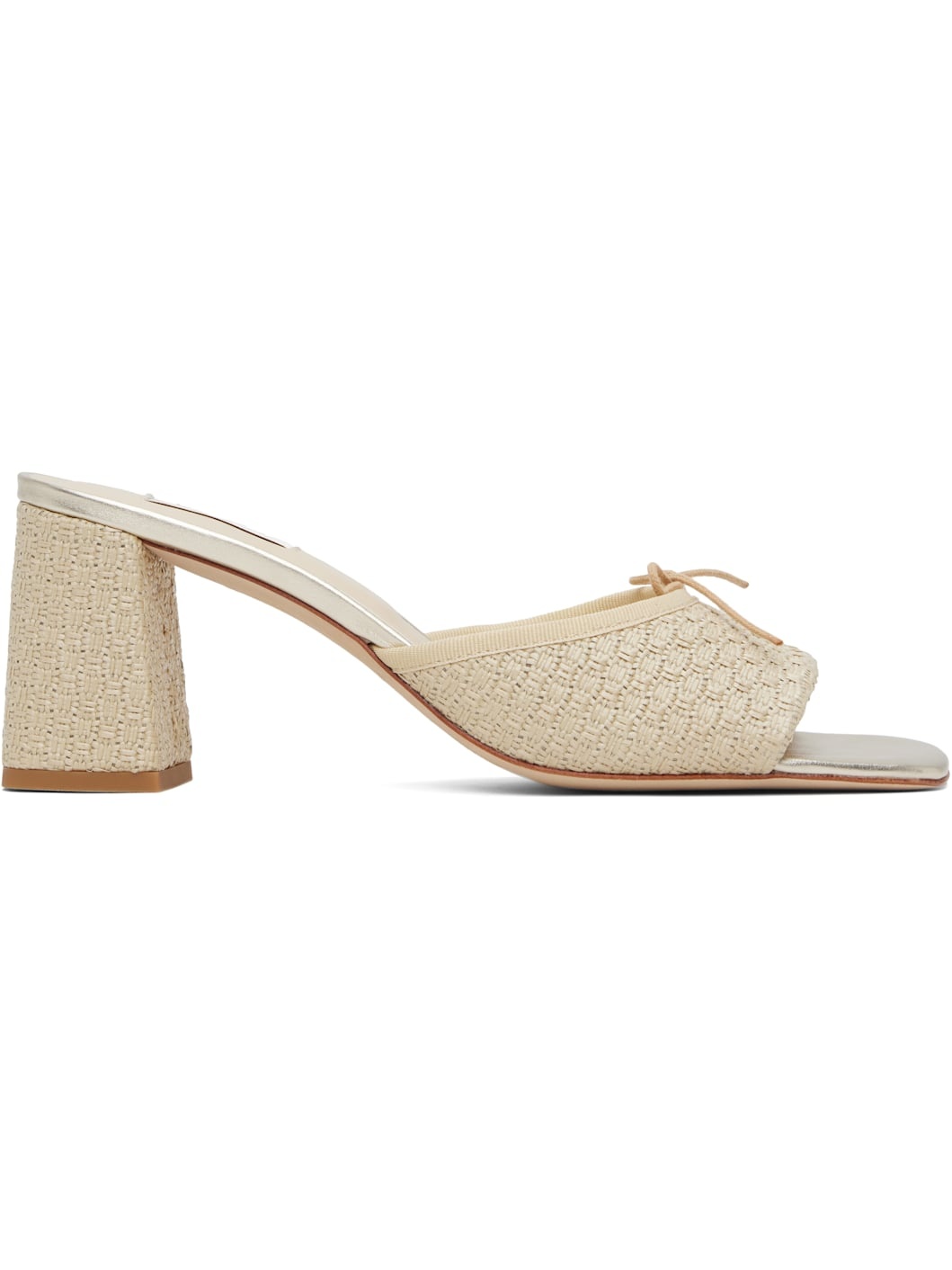 Beige Jordana Mules - 1