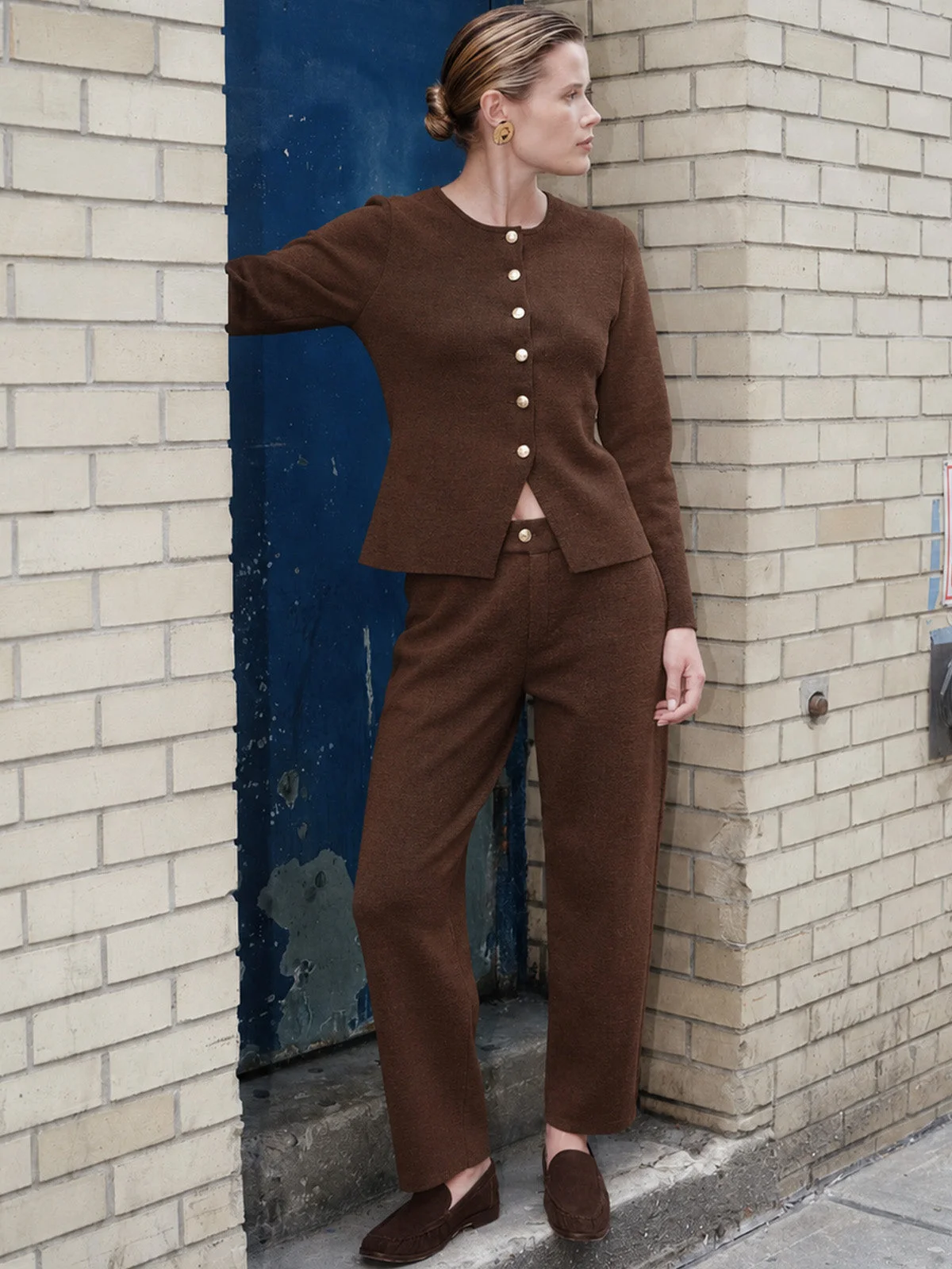 525 X DL10C: Sullivan Wool Barrel Pant - 1