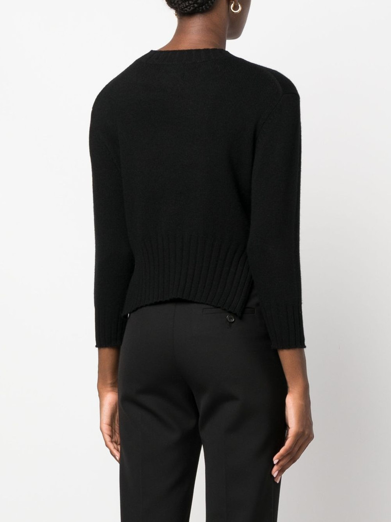 Mora three-quarter cashmere jumper 4