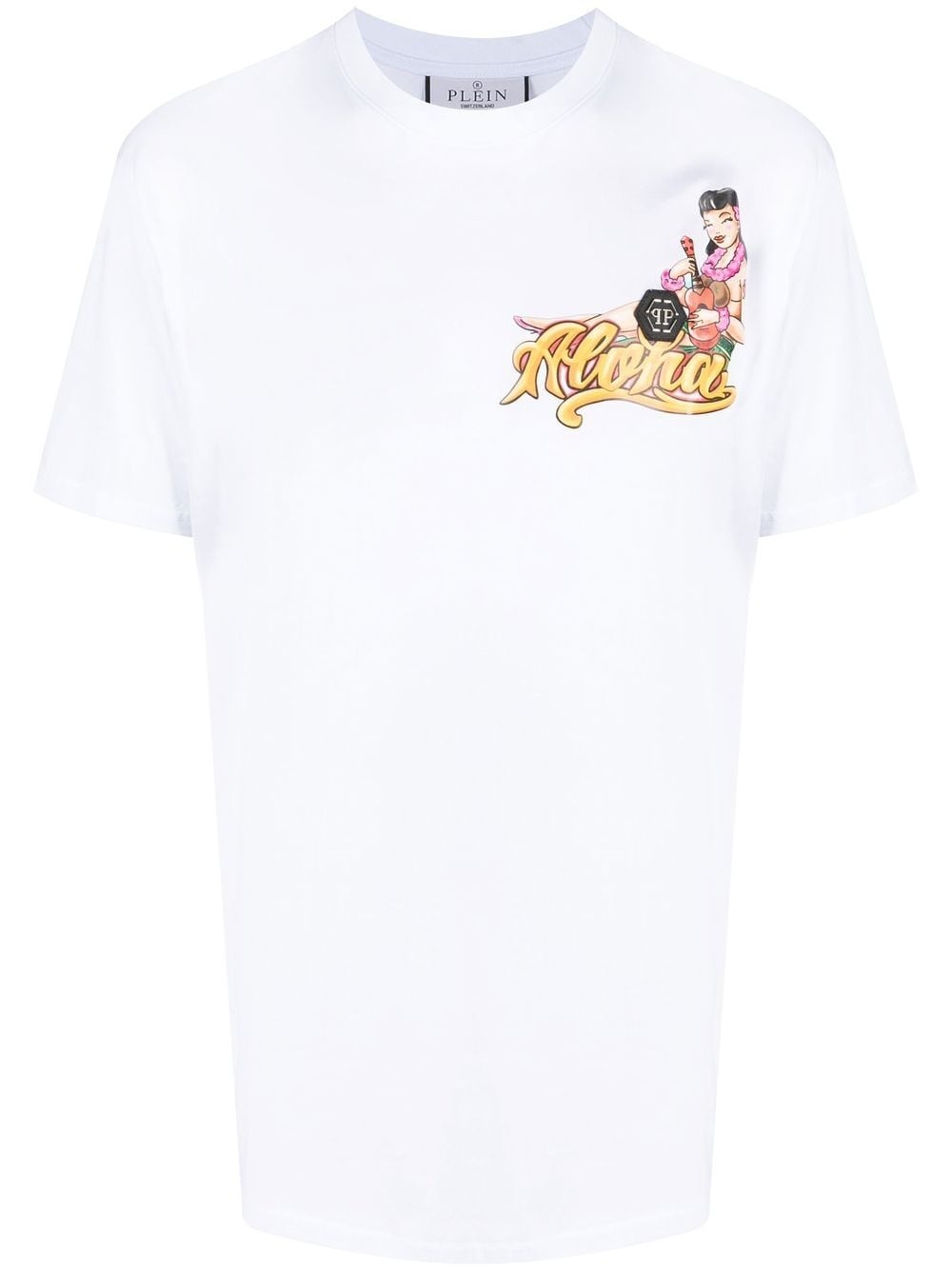 Hawaii-print T-shirt - 1