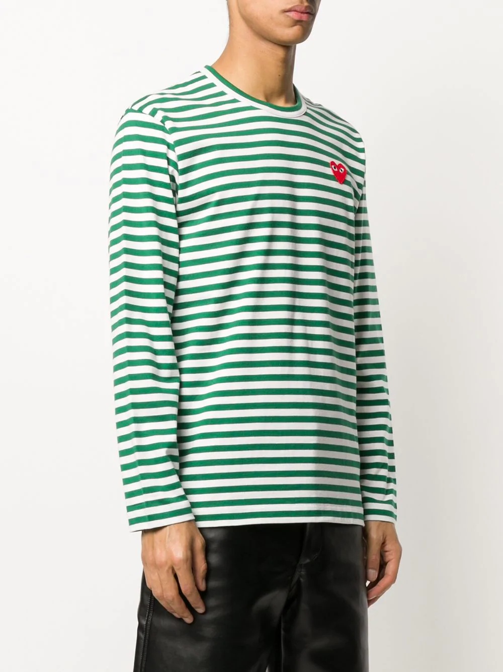 striped long-sleeve T-shirt - 3