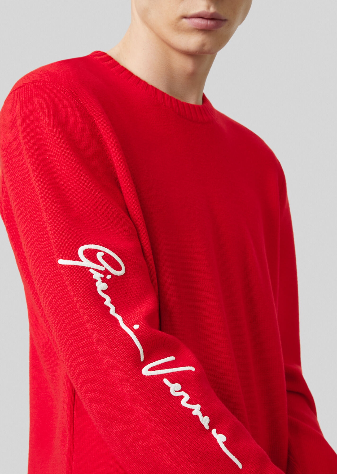 Embroidered GV Signature Sweater - 5