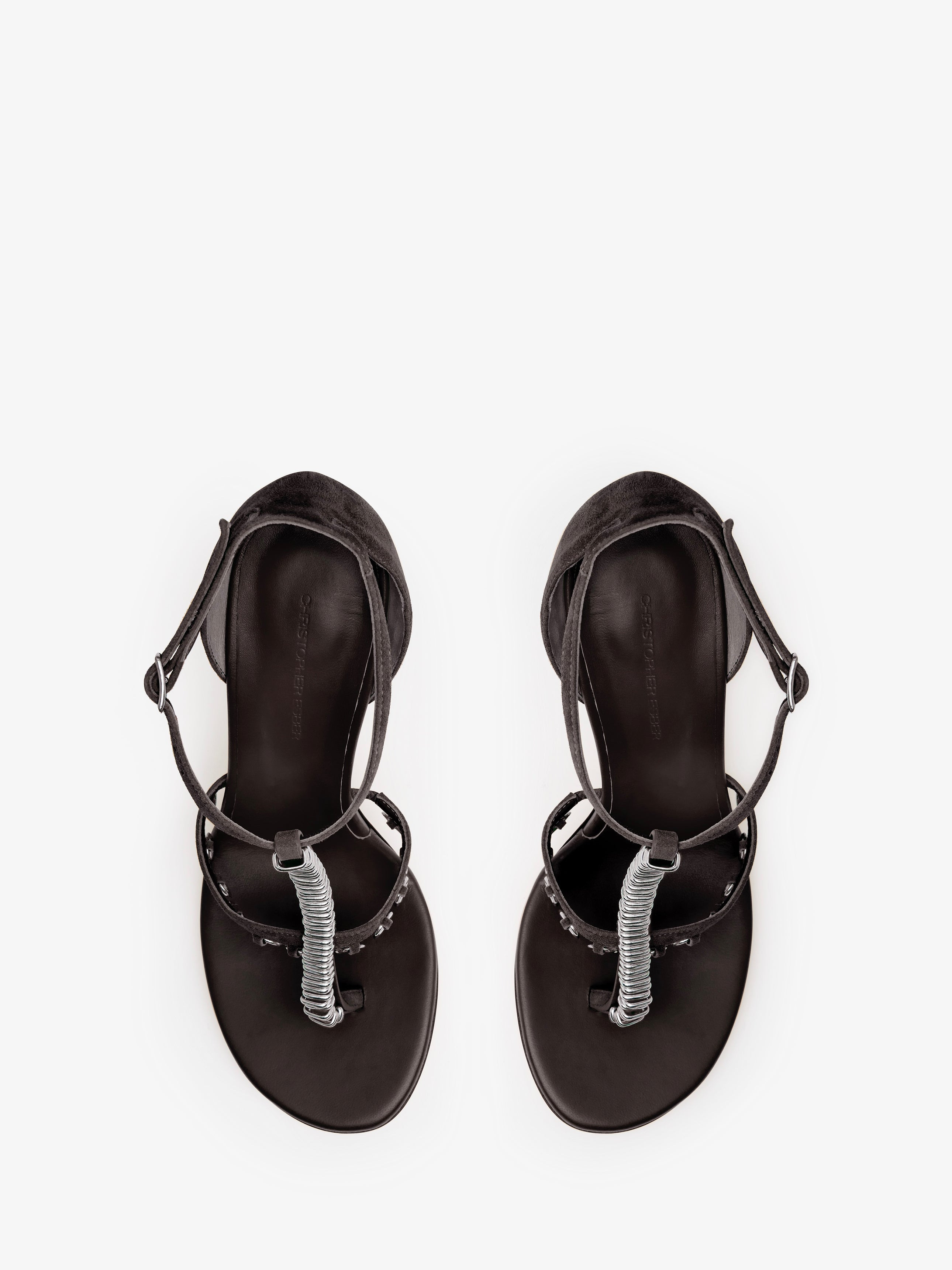 Ludo Pierced Suede Heel - 5