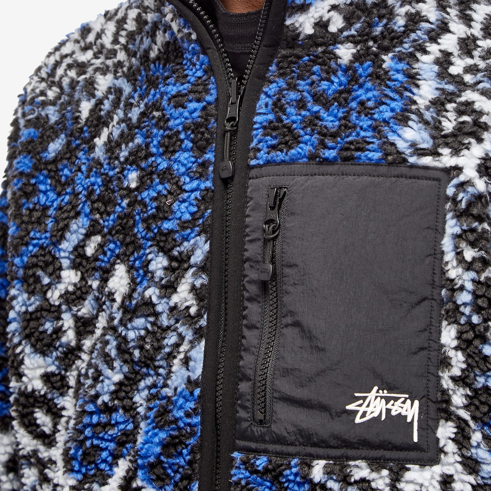 Stussy Sherpa Reversible Jacket - 5