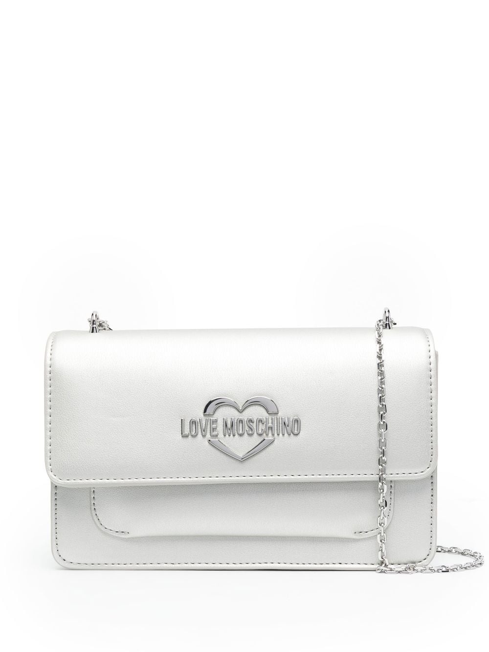 logo-plaque cross-body bag - 1