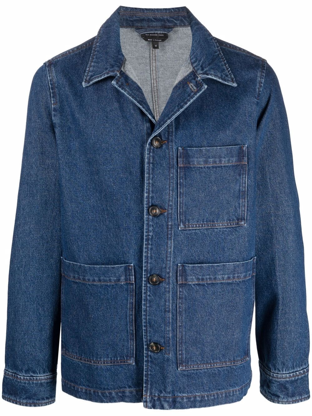 denim shirt jacket - 1