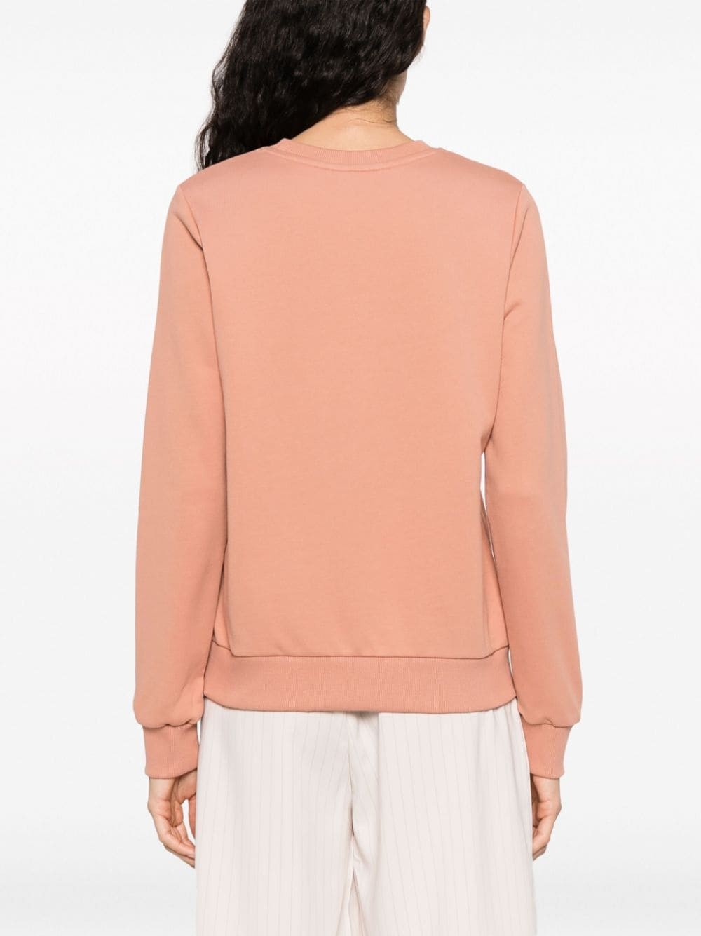 Madame logo-print cotton sweatshirt - 4