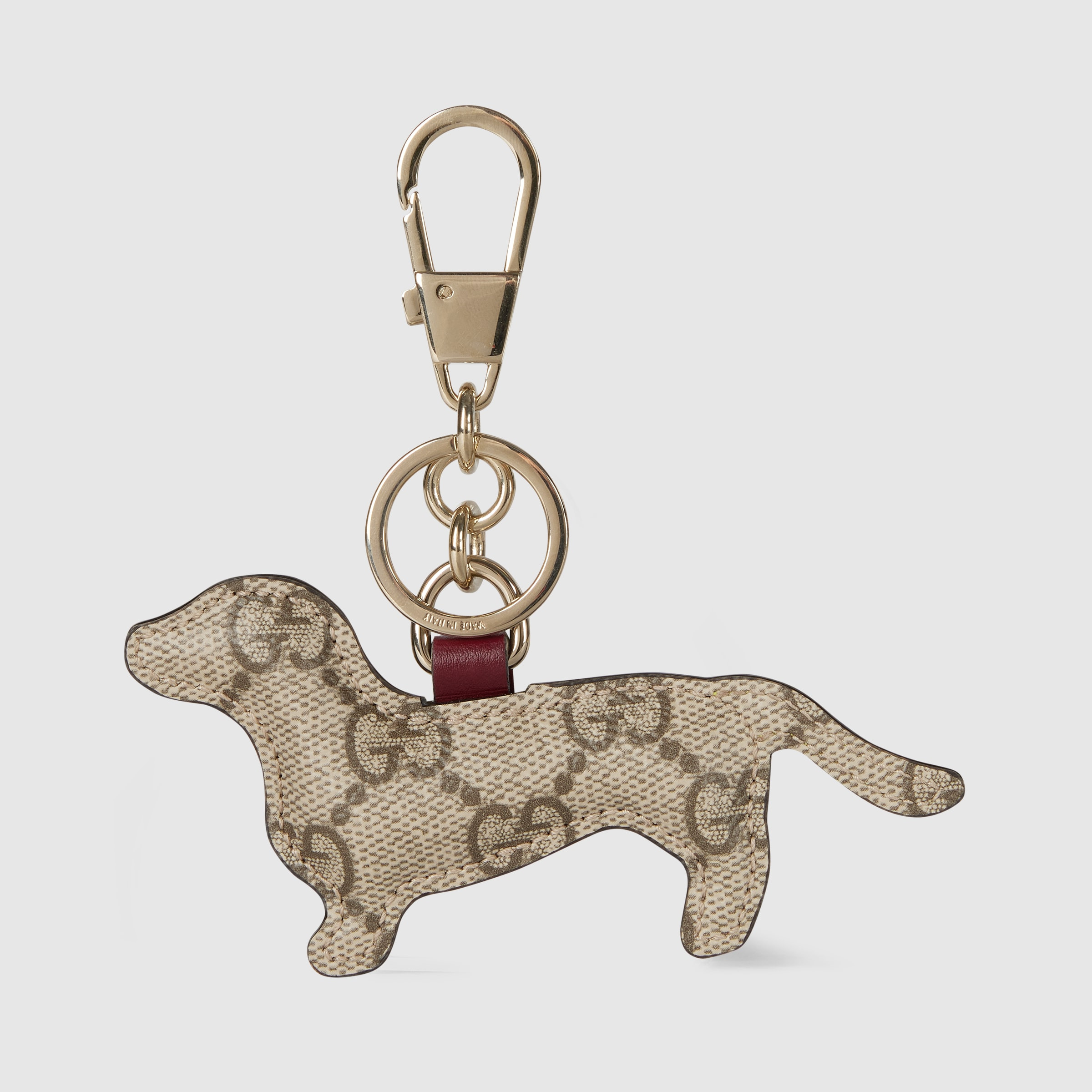Dog-shaped bag charm - 4
