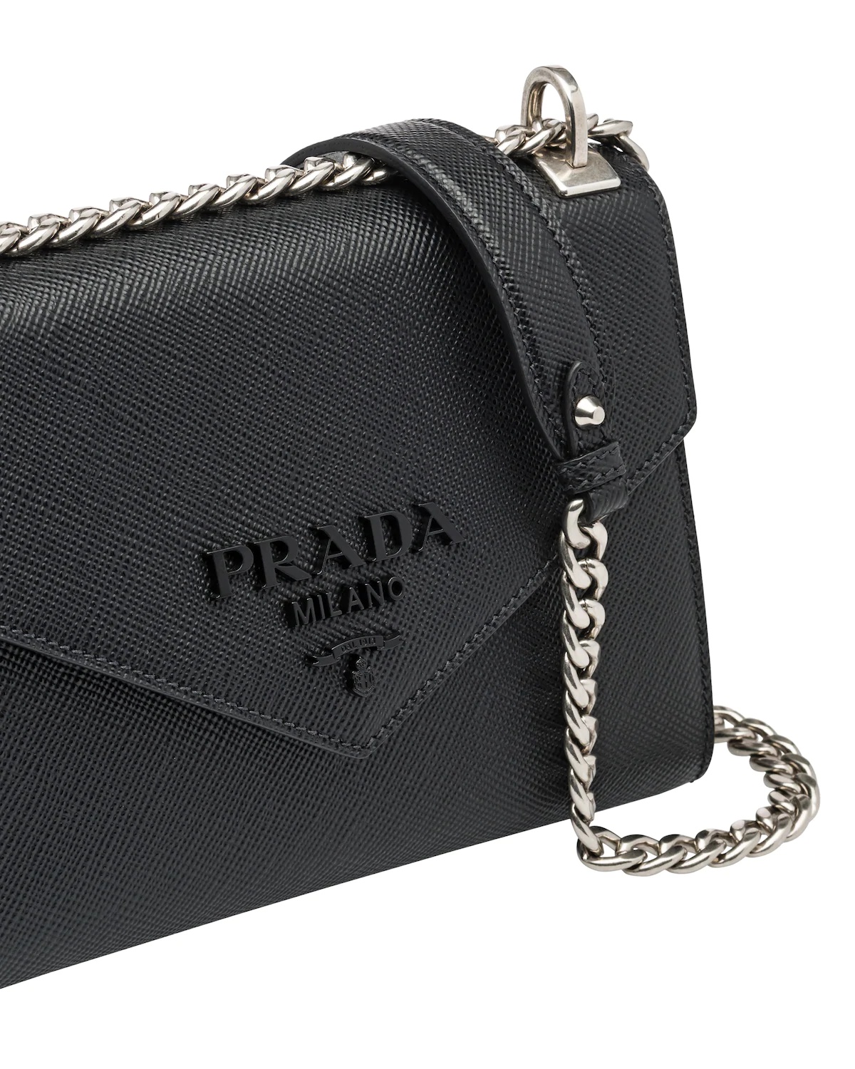 Saffiano Leather Prada Monochrome Bag - 6