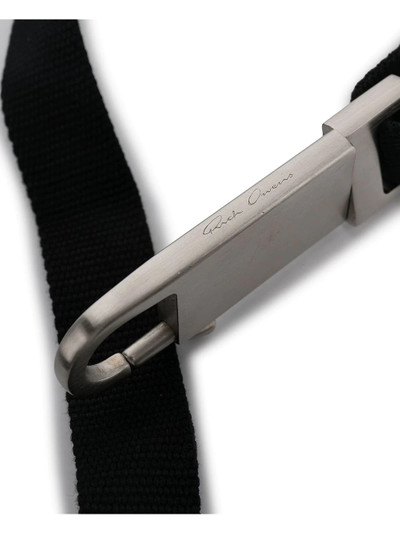 Rick Owens carabiner-buckle belt outlook