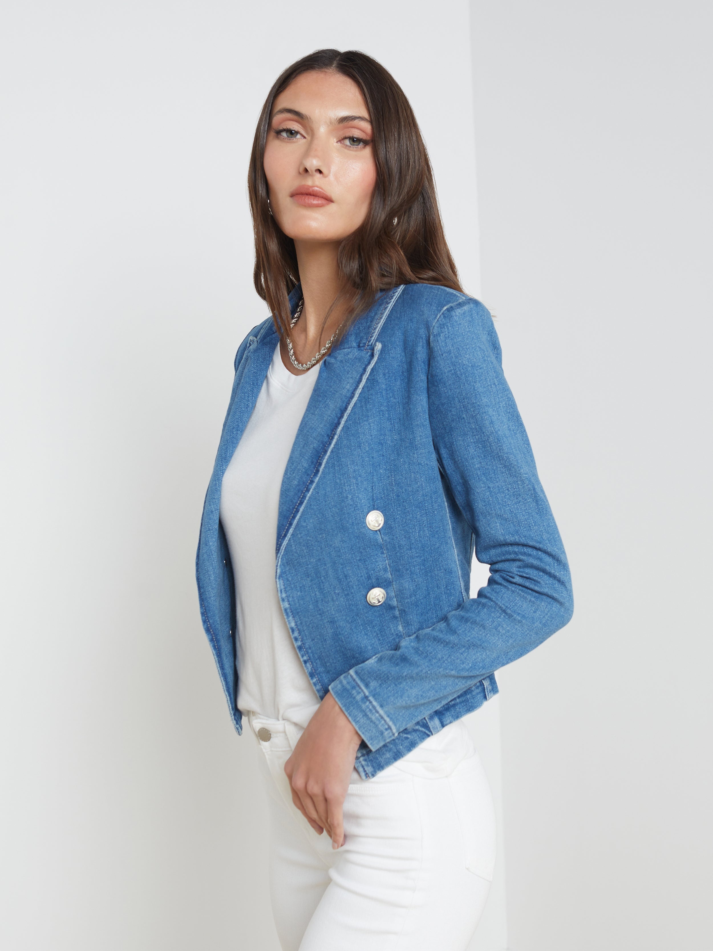Wayne Denim Blazer - 3