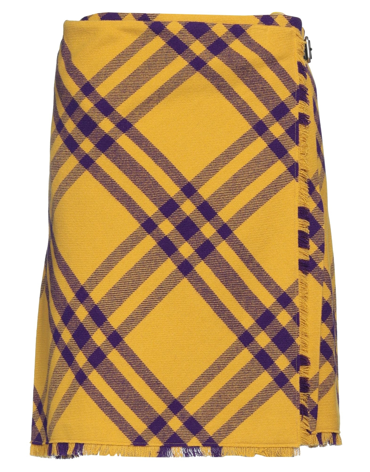 Yellow Women's Mini Skirt - 1