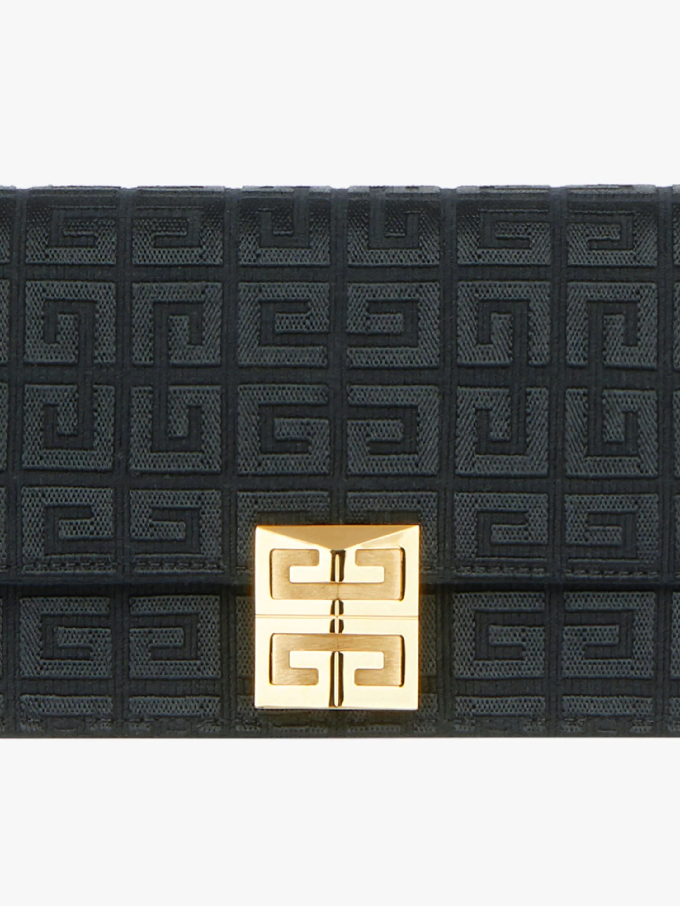 SMALL 4G BAG IN 4G EMBROIDERED CANVAS WITH CHAIN - 7