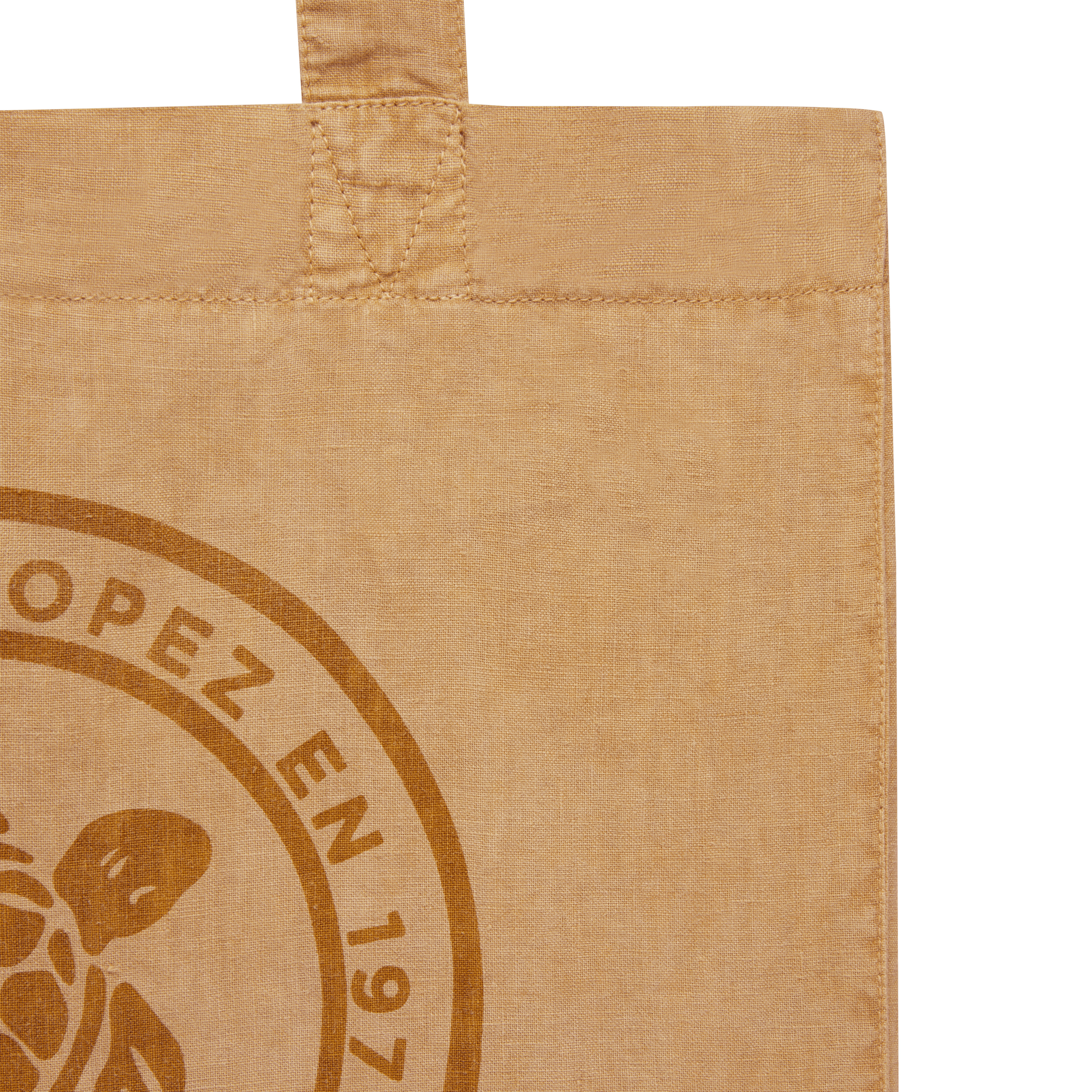 Linen Beach bag Solid - 4