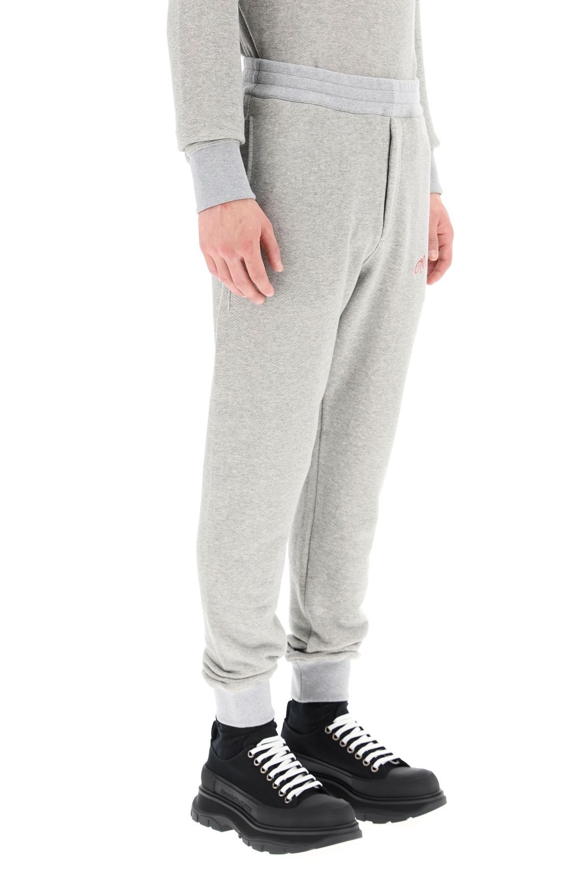 SWEATPANTS WITH LOGO EMBROIDERY - 3