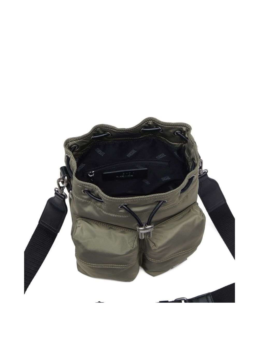 drawstring bucket bag - 5